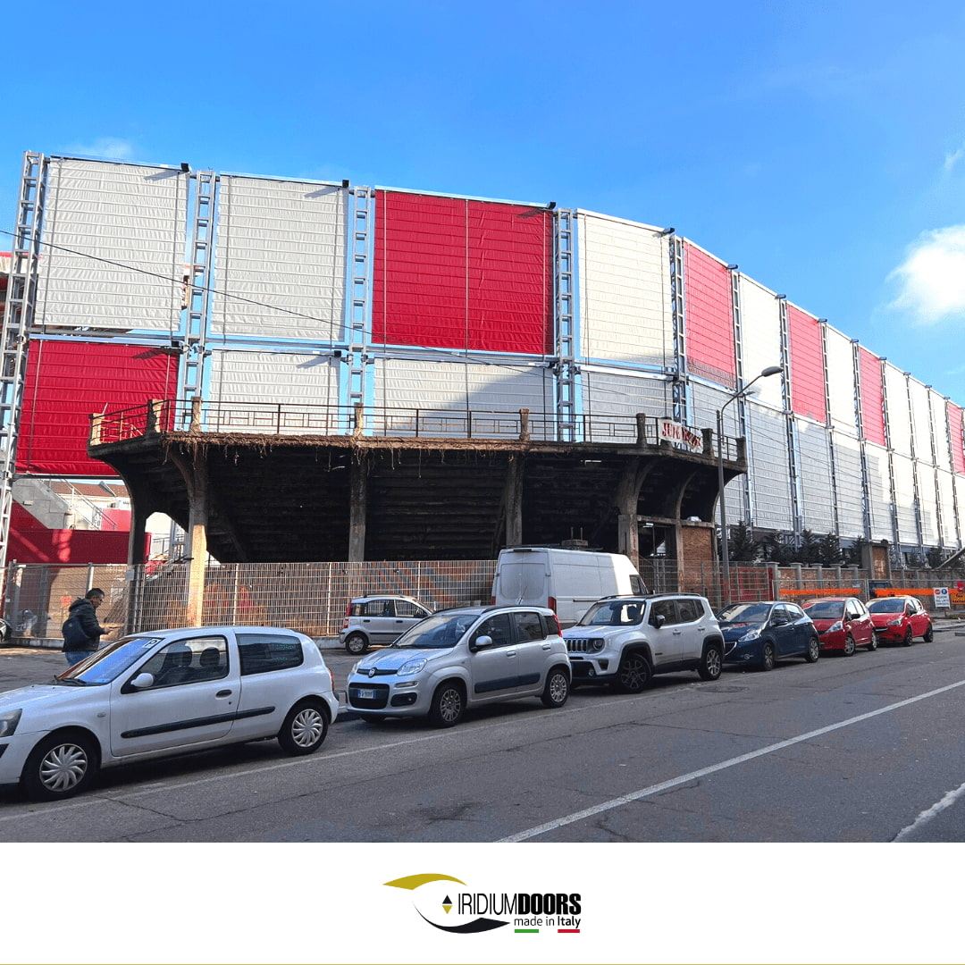 Le vele dello Stadio del Toro completate su via Filadelfia